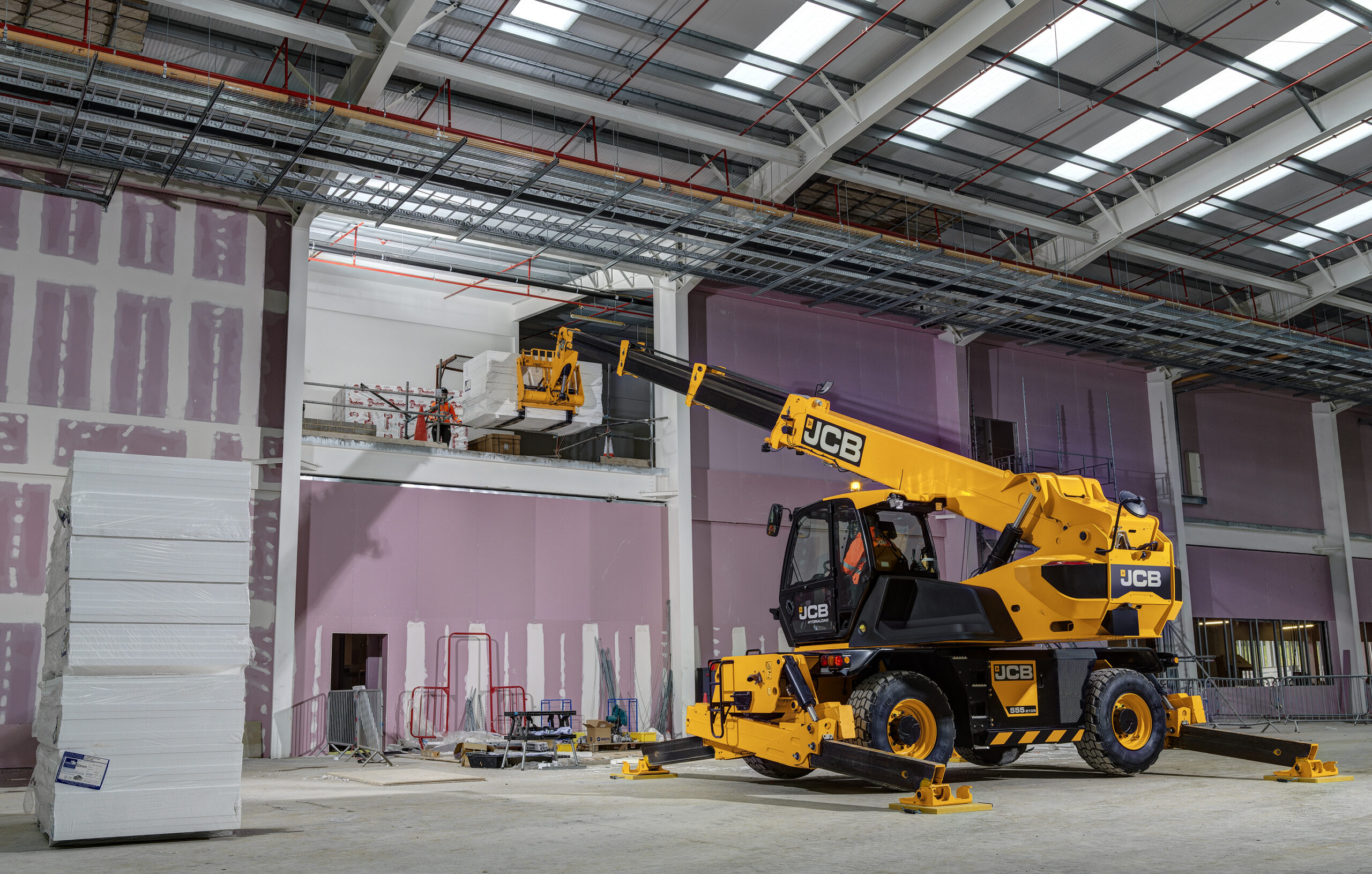 Hydraload rotating telescopic handler 2
